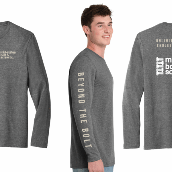 Port & Co Tri-Blend Long Sleeve Tee
